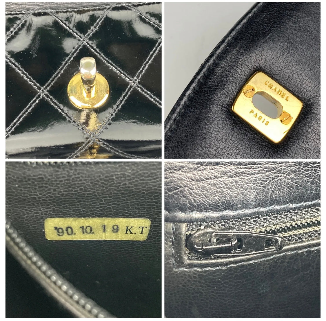 Chanel waist bag vernice