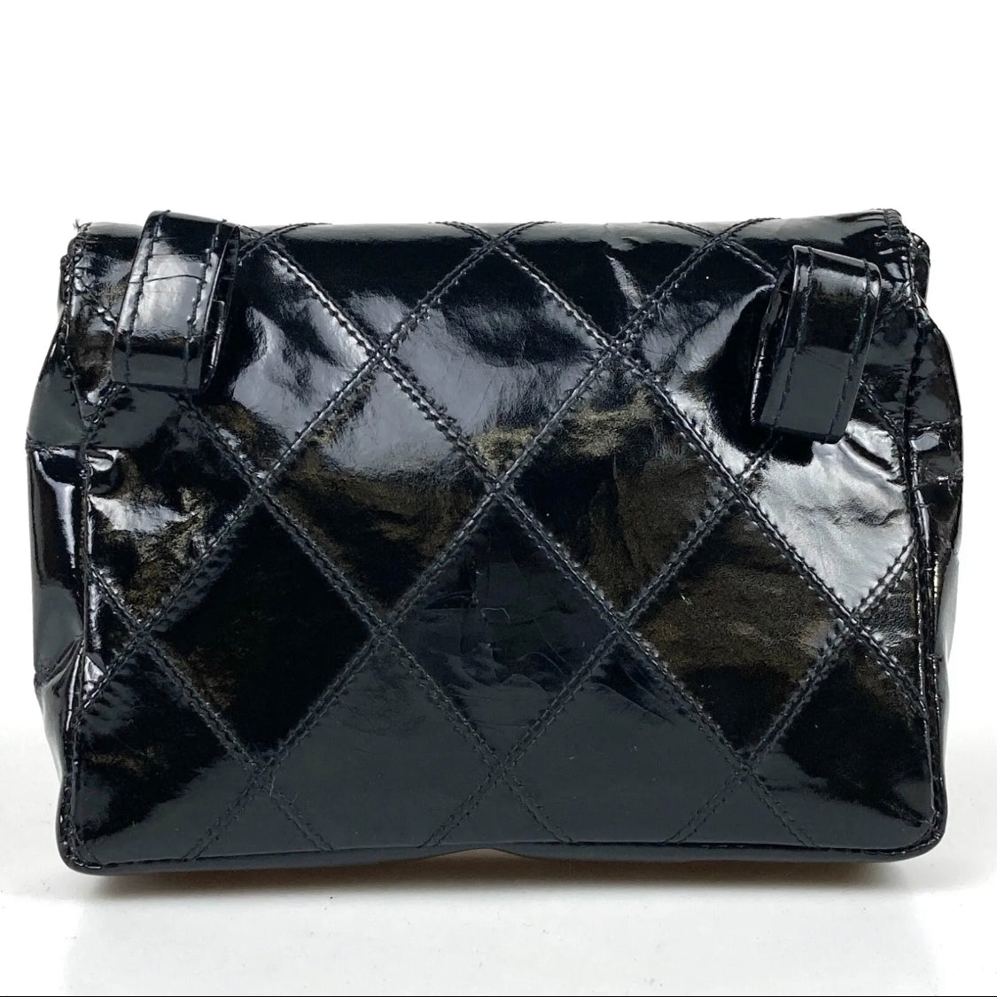Chanel waist bag vernice