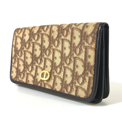Dior portafoglio Bi Fold Trotter Brown