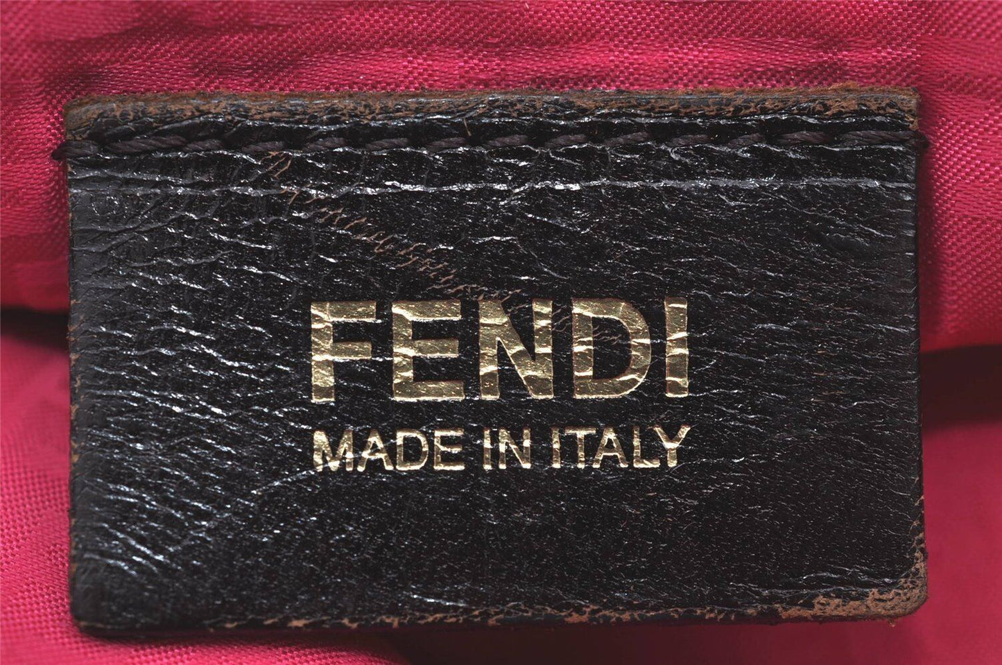 Fendi pumpkin mini roll bag