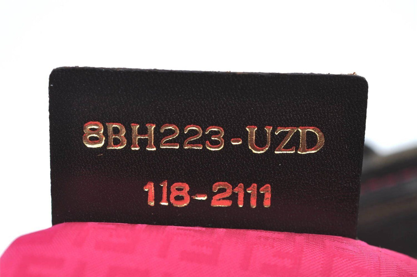Fendi pumpkin mini roll bag