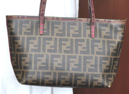 Fendi pumpkin mini roll bag